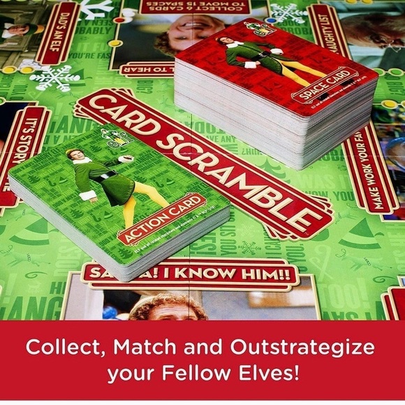 New Factory Sealed Aquarius Elf Card Scramble Game 12+ - Picture 5 of 5